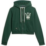 Superdry - W2012164A - Sweatshirt - Groen - Casual - Katoen