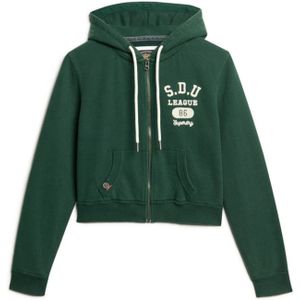 Superdry - W2012164A - Sweatshirt - Groen - Casual - Katoen