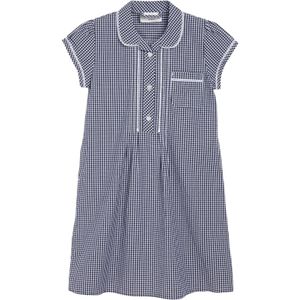 Next Jurk  navy / wit