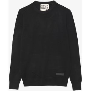 John Richmond Trui 'Cuanza'  zwart