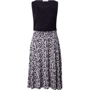 ABOUT YOU Jurk 'Letizia'  zwart / wit