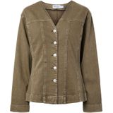 PIECES - SILKE - Tussenjas - Groen