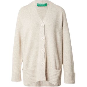 UNITED COLORS OF BENETTON Gebreid vest  lichtbeige