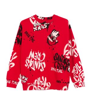 Cool Club Sweatshirt  vuurrood / zwart / wit