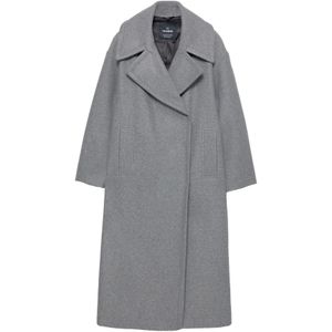 Pull&Bear Tussenmantel  grijs gemêleerd