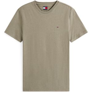 Tommy Jeans - TJM XSLIM JASPE HTR TEE EXT - T-shirt - Utility Sage Htr