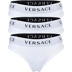 VERSACE Slip  navy / wit