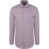 SEIDENSTICKER - Zakelijk Overhemd - Lila/Wit - Regular Fit - Lange Mouw