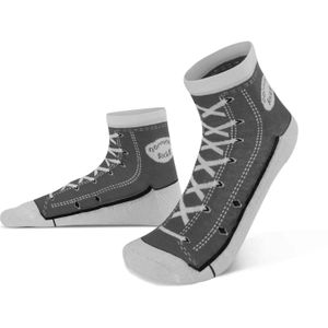 normani Sokken  grijs / zwart / wit