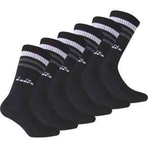 Diadora Sportsokken  donkerblauw / grijs / wit