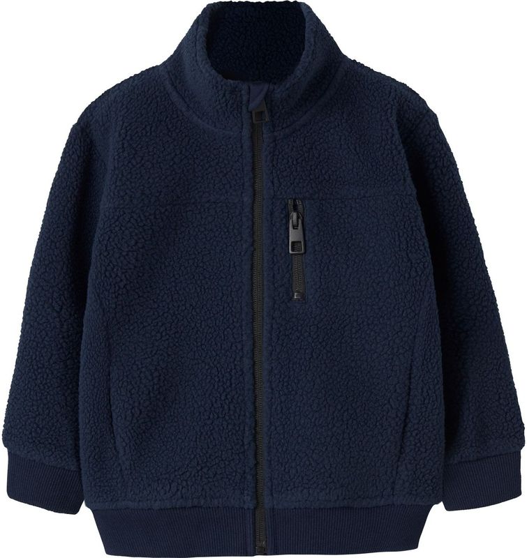 NAME IT Gebreid vest  donkerblauw