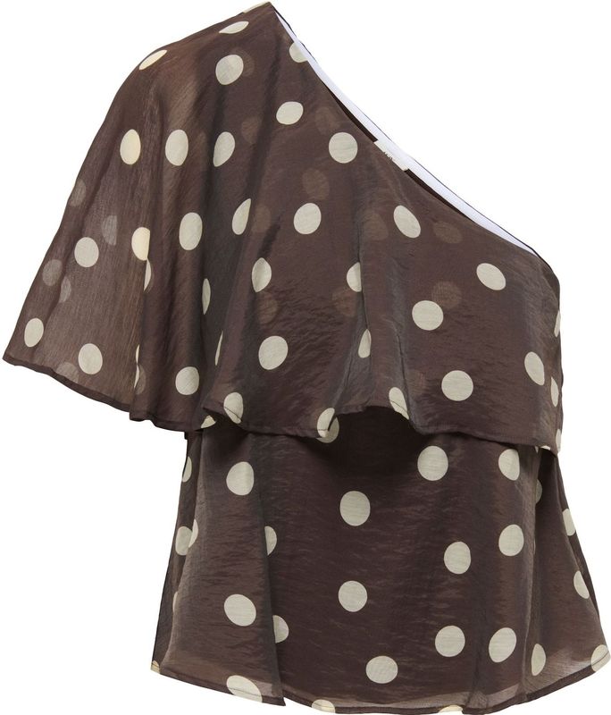 JDY Top 'JDYFAY'  bruin / wit