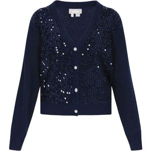 Usha Gebreid vest  navy