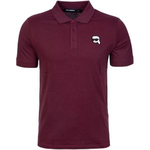 Karl Lagerfeld Shirt  bordeaux / wit