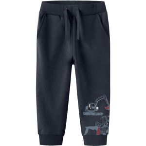 NAME IT Broek 'NMMStorm'  navy / duifblauw / rood