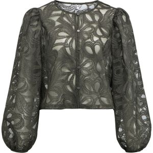 OBJECT Blouse  donkergroen