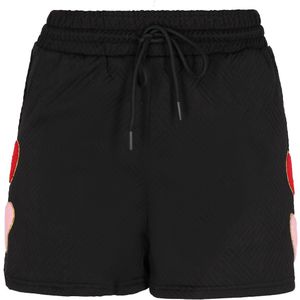 faina Broek 'Fashion Look'  rosa / rood / zwart