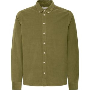BLEND Overhemd  olijfgroen