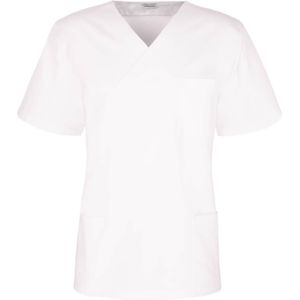 Kasack - Uni - T-shirt - Wit - 60% Katoen 40% Polyester