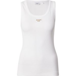 JOOP! Jeans Top 'Tana'  mosterd / wit