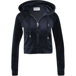Juicy Couture Petite Sweatvest 'MADISON'  donkerblauw