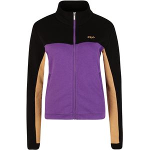 FILA Sweatvest 'BRUCKBERG'  camel / lila / zwart