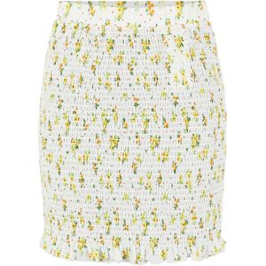 PIECES Rok 'Taylin'  beige / geel / groen / donkergroen