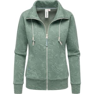 Ragwear Sweatvest 'Ronette'  pastelgroen / wit