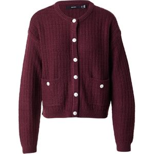 Vmharper - Gebreid Vest - O-hals - Lange Mouwen - Regular Fit