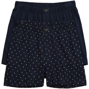 JP1880 Boxershorts  navy / wit