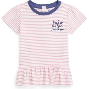 Polo Ralph Lauren Shirt  donkerblauw / rosa / wit