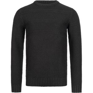 INDICODE JEANS Trui 'Mirek'  zwart