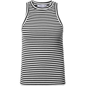 Studio Untold Top  zwart / wit