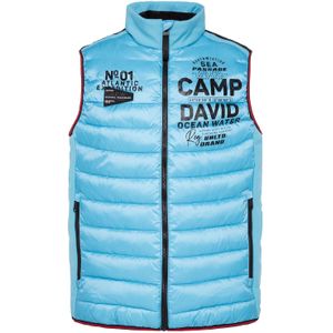 CAMP DAVID Bodywarmer  navy / hemelsblauw