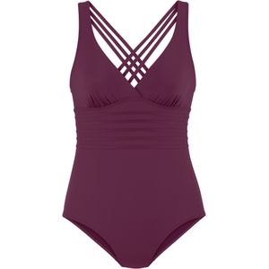 LASCANA Badpak  bordeaux