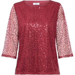 b.young Shirt 'Soffa'  donkerrood