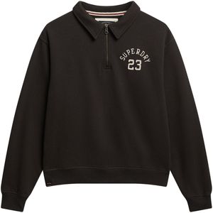 Superdry - Athletic Essentials Collared Half Zip - Sweatshirt - Loose Fit