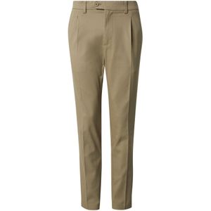 TRAPP Bandplooibroek  donkerbeige