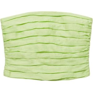 MANGO Top 'Lime'  limoen