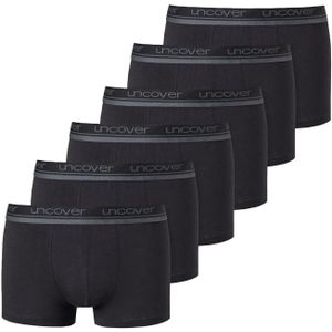 SCHIESSER Boxershorts 'Uncover'  grijs / zwart
