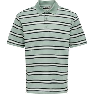 Only & Sons Shirt 'ONSJACK'  mintgroen / zwart / wit