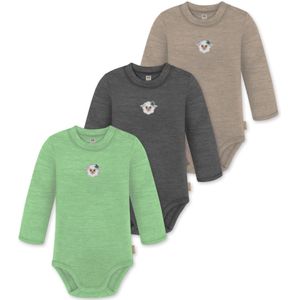 normani Rompertje/body 'Tuai'  beige / blauw / bruin / groen / wit