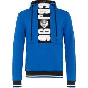 CIPO & BAXX Sweatshirt  blauw / zwart / wit