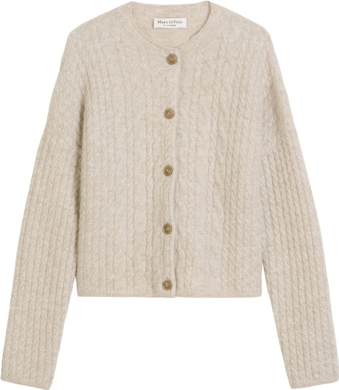 Marc O'Polo - Gebreid Jack - Mêlee - Regular Fit