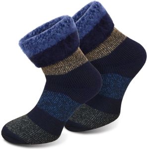 Polar Husky Sokken 'Extrem Hot'  blauw / navy / bruin