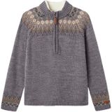 Merinowol - Gebreide Trui - Col - Lange Mouwen - Regular Fit