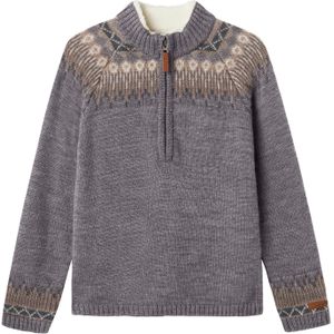 Merinowol - Gebreide Trui - Col - Lange Mouwen - Regular Fit