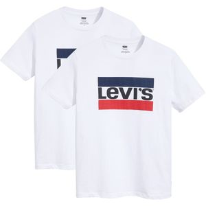 LEVI'S ® Shirt  rood / zwart / offwhite