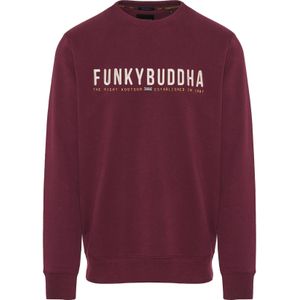 Funky Buddha Sweatshirt  merlot