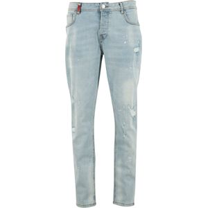 2Y Premium Jeans 'Carlos'  lichtblauw / wit
